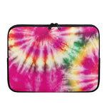 Double Tie Dye Print Laptop Sleeve
