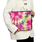 Double Tie Dye Print Laptop Sleeve