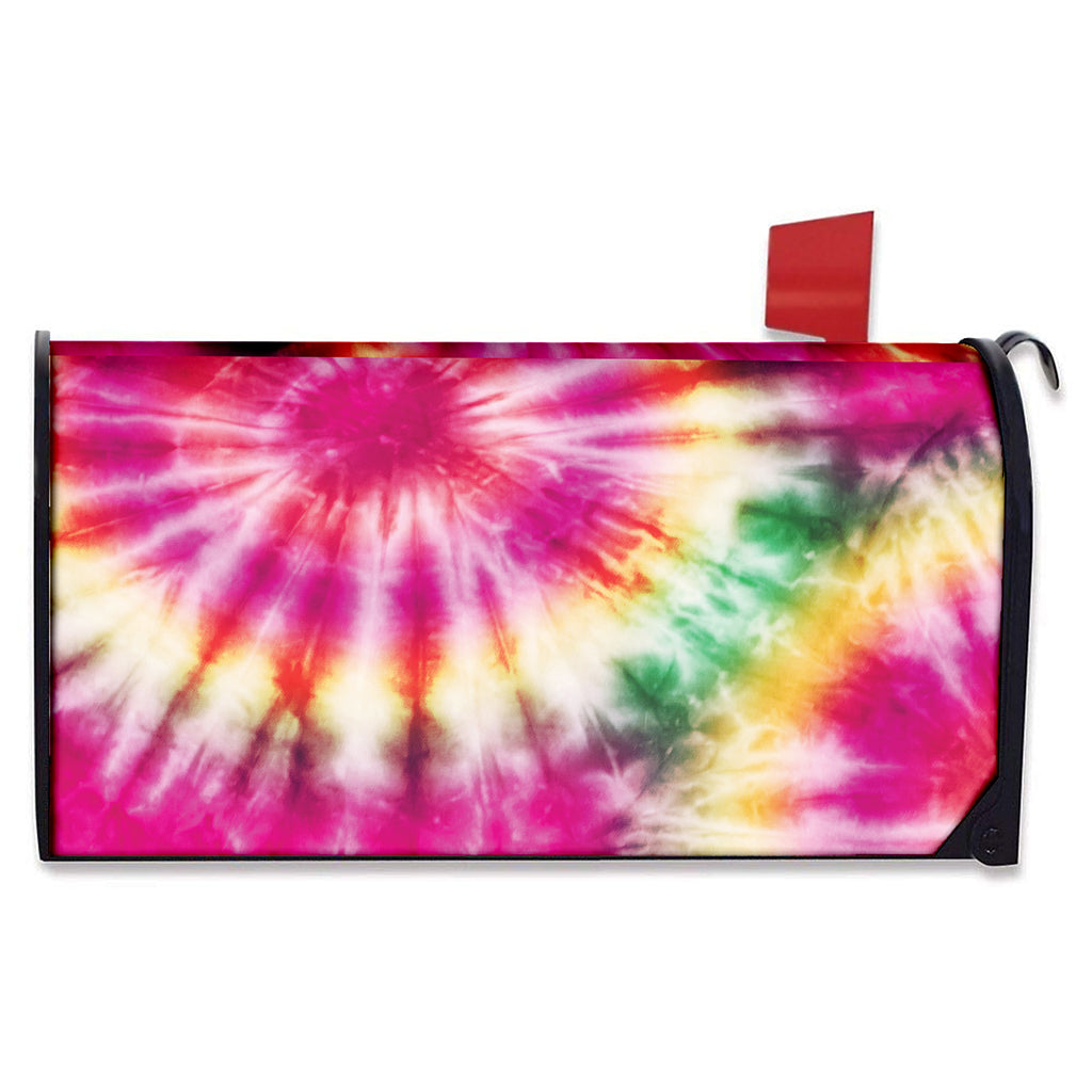 Double Tie Dye Print Mailbox Cover
