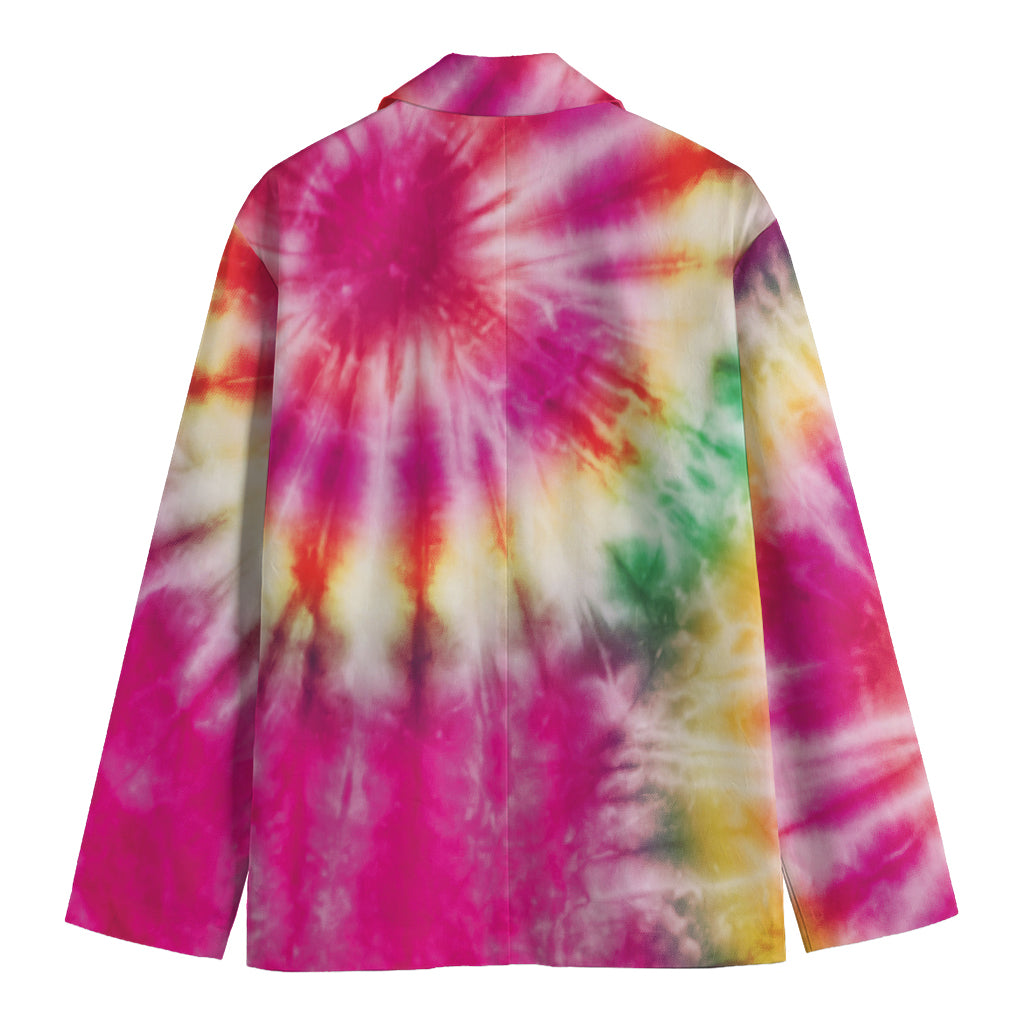 Double Tie Dye Print Men's Blazer