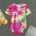 Double Tie Dye Print Men's Bodysuit