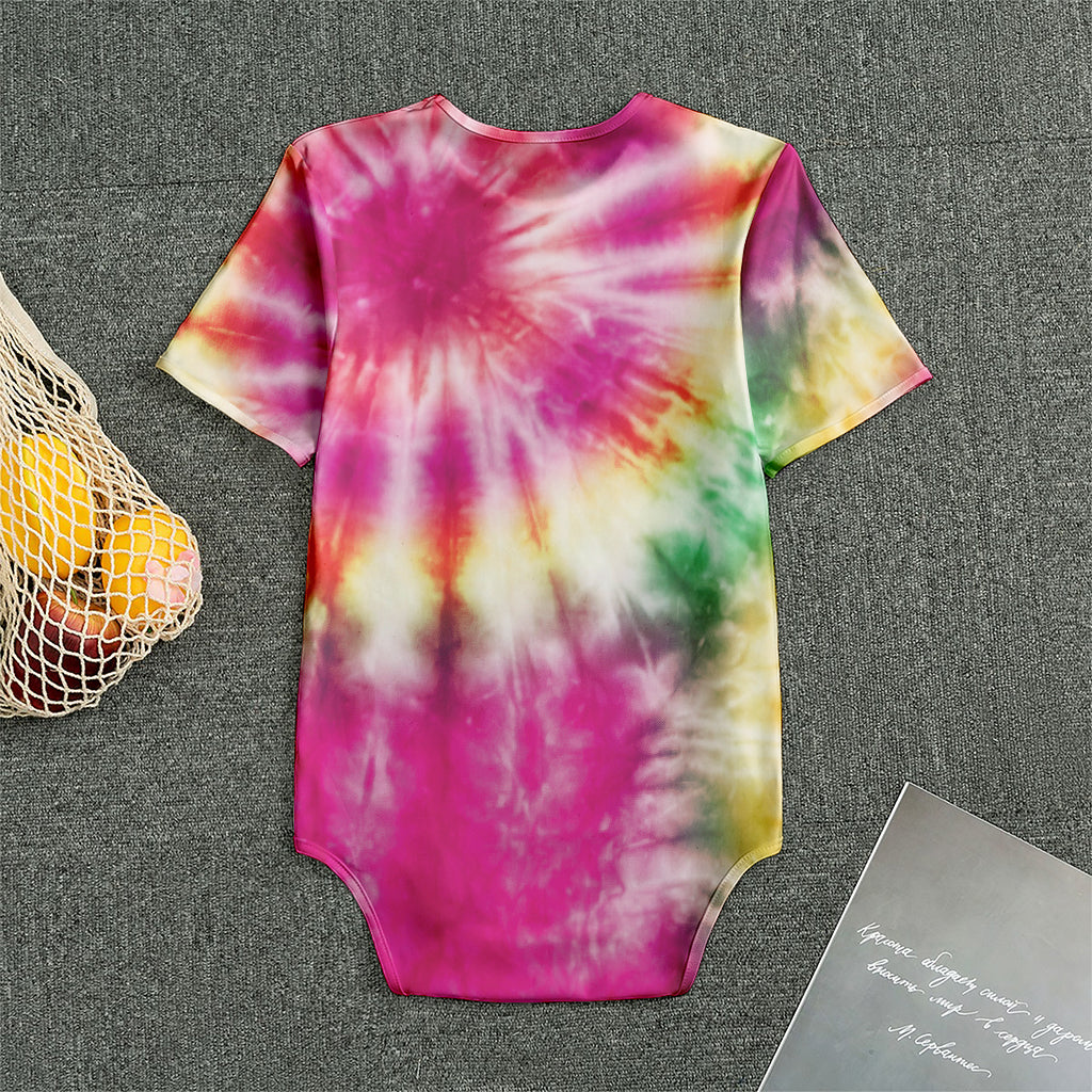 Double Tie Dye Print Men's Bodysuit
