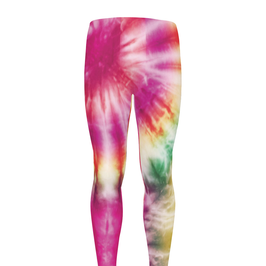 Double Tie Dye Print Men's leggings