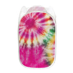 Double Tie Dye Print Mesh Laundry Hamper
