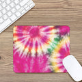 Double Tie Dye Print Mouse Pad