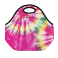 Double Tie Dye Print Neoprene Lunch Bag