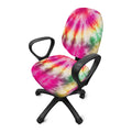 Double Tie Dye Print Office Chair Cover