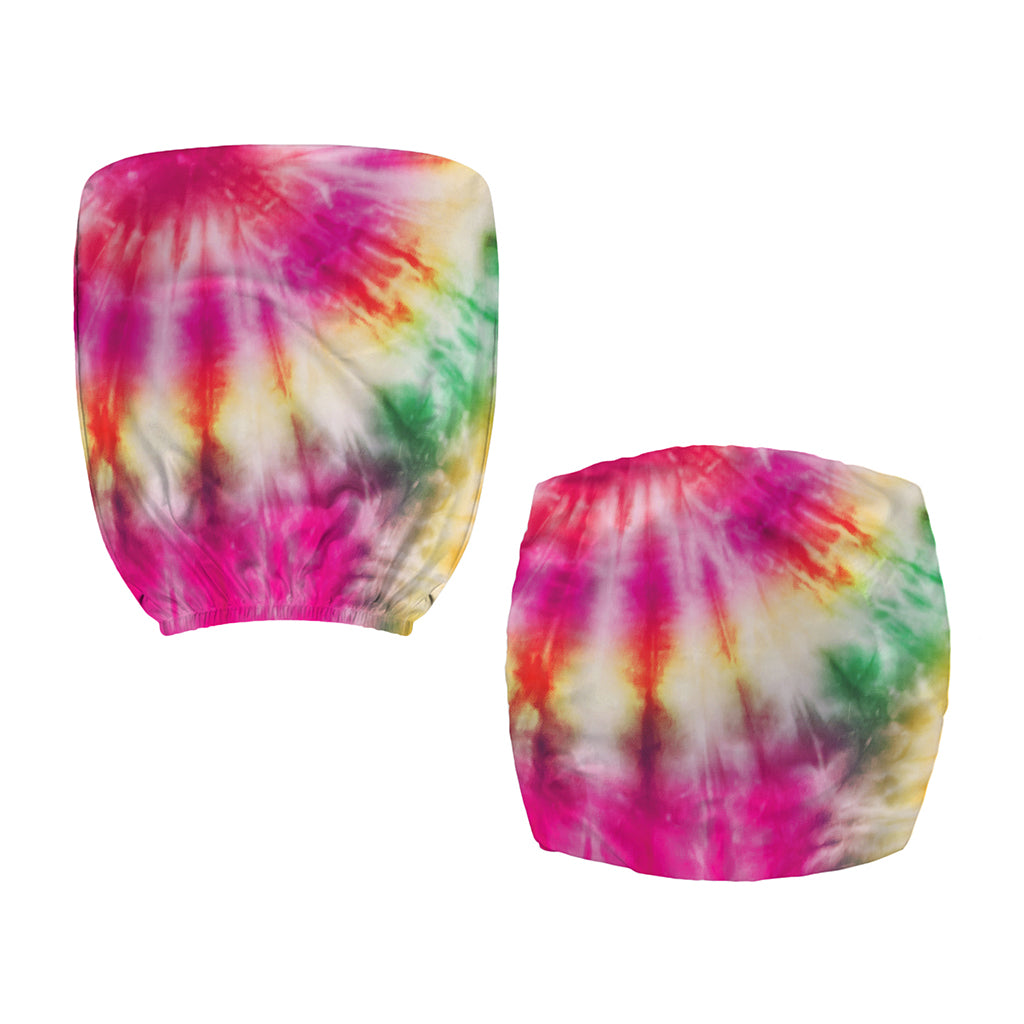 Double Tie Dye Print Office Chair Cover