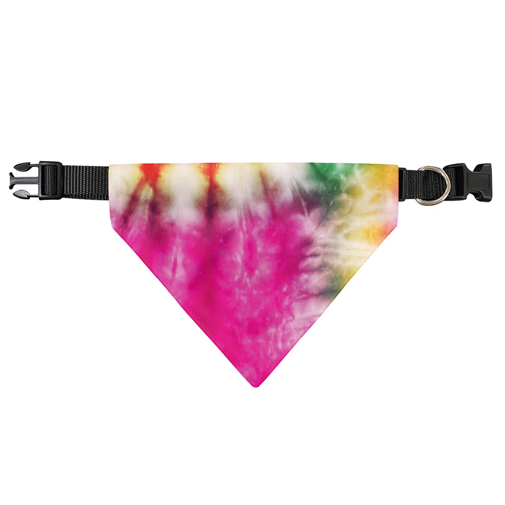 Double Tie Dye Print Over The Collar Dog Bandana