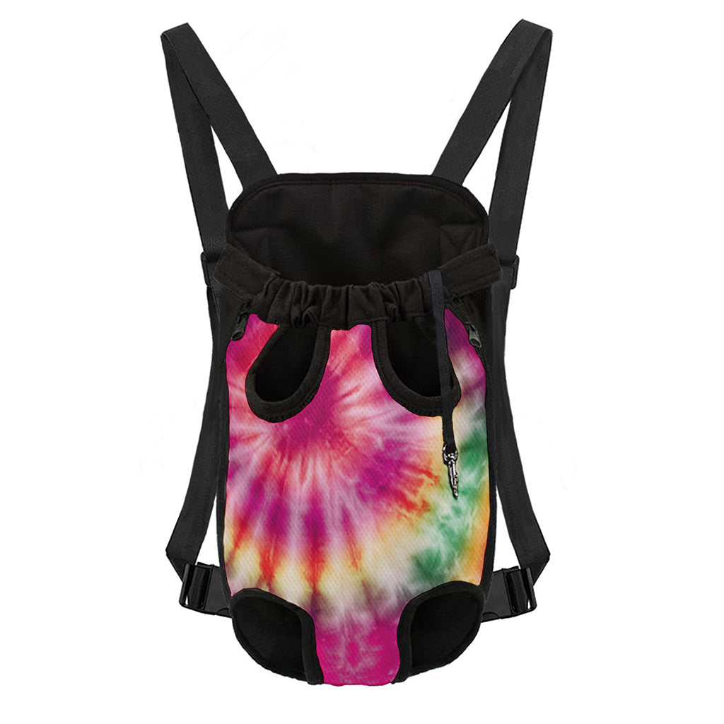 Double Tie Dye Print Pet Carrier Backpack