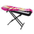 Double Tie Dye Print Piano Keyboard Cover