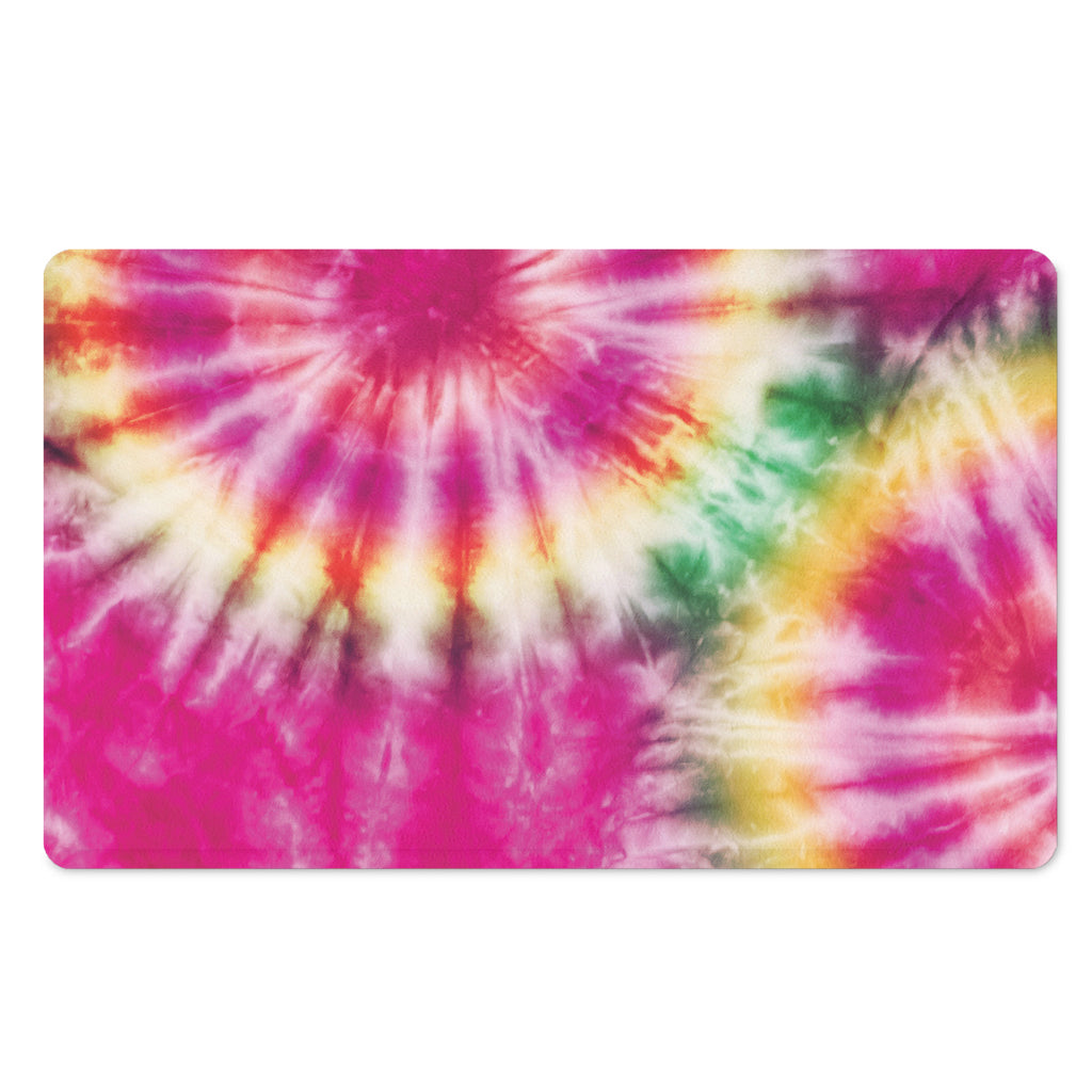 Double Tie Dye Print Polyester Doormat
