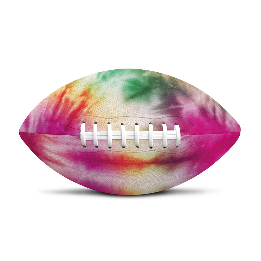 Double Tie Dye Print Rugby Ball