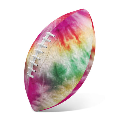 Double Tie Dye Print Rugby Ball