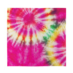Double Tie Dye Print Silk Bandana