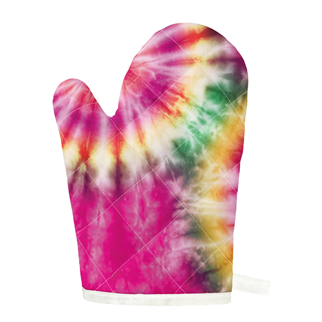 Double Tie Dye Print Single Oven Mitt
