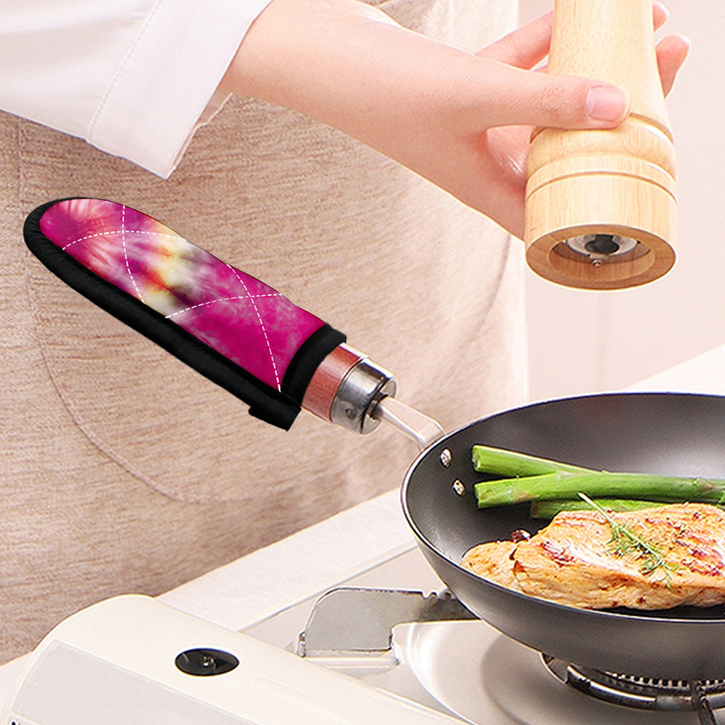 Double Tie Dye Print Skillet Handle Cover