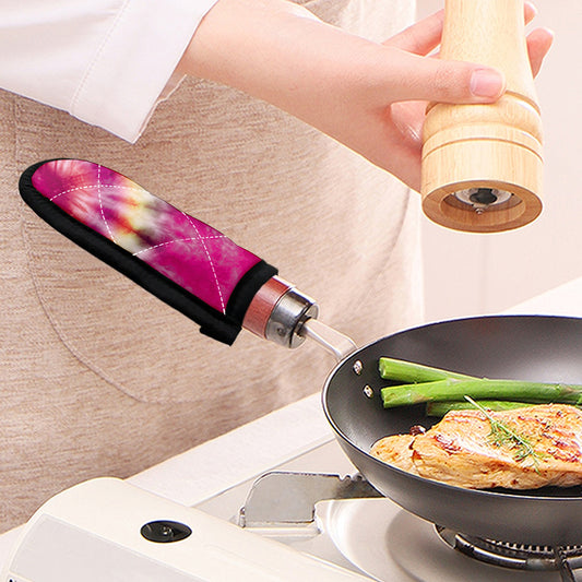 Double Tie Dye Print Skillet Handle Cover