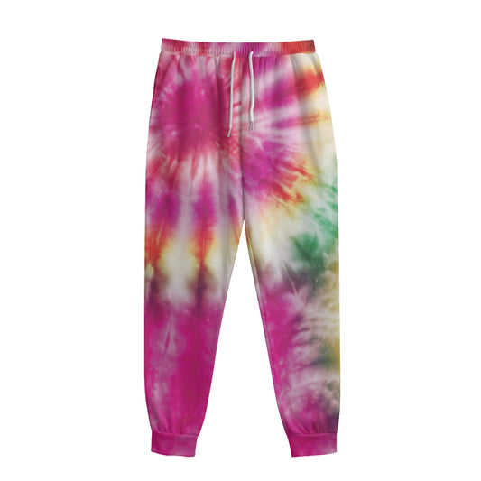 Double Tie Dye Print Sweatpants