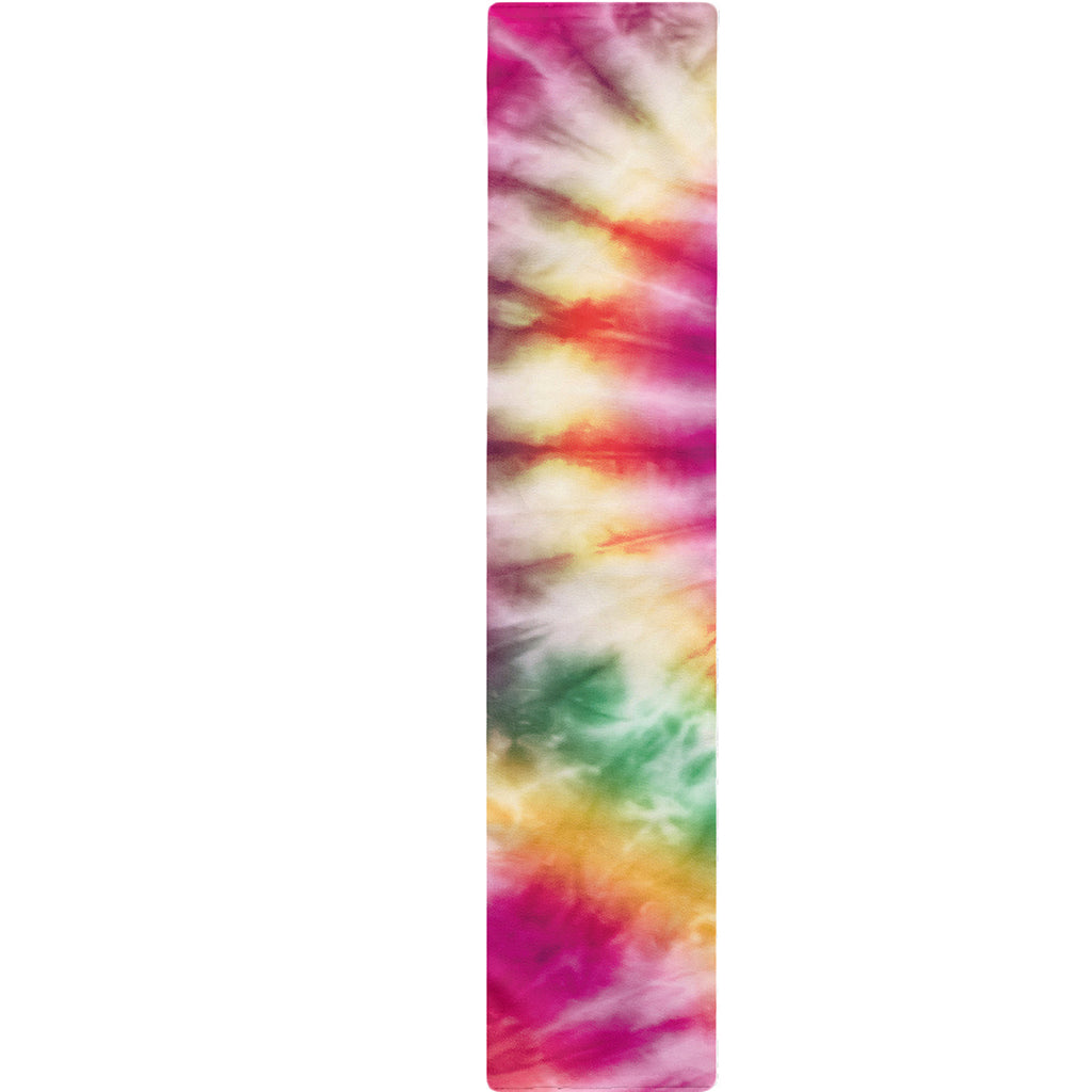 Double Tie Dye Print Table Runner