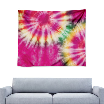 Double Tie Dye Print Tapestry