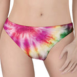 Double Tie Dye Print Women's Thong