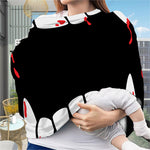 Dracula Fang Print Baby Seat Cover