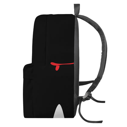 Dracula Fang Print Backpack