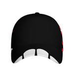 Dracula Fang Print Baseball Cap