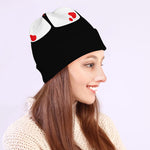 Dracula Fang Print Beanie