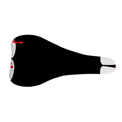 Dracula Fang Print Bicycle Seat Cover