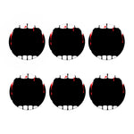 Dracula Fang Print Coaster Set