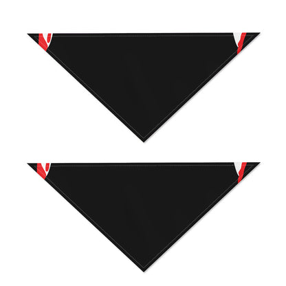 Dracula Fang Print Dog Bandana
