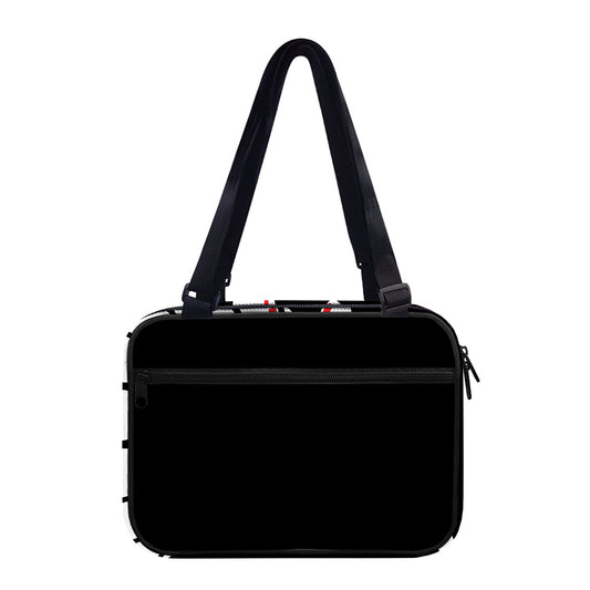 Dracula Fang Print Double Strap Bible Bag