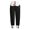 Dracula Fang Print Fleece Lined Knit Pants