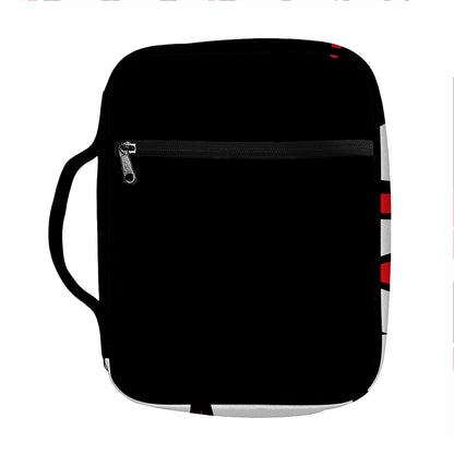 Dracula Fang Print Front Pocket Bible Bag