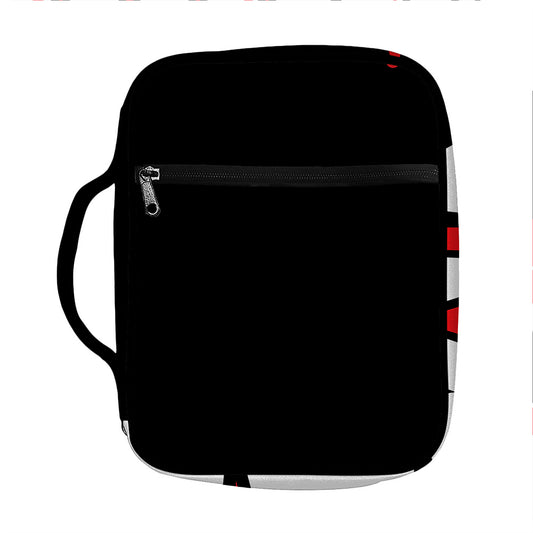 Dracula Fang Print Front Pocket Bible Bag