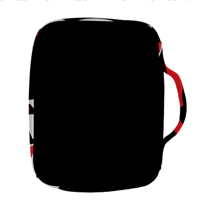 Dracula Fang Print Front Pocket Bible Bag