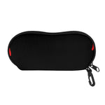 Dracula Fang Print Glasses Case