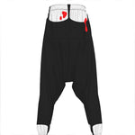 Dracula Fang Print Hammer Pants