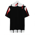 Dracula Fang Print Hawaiian Shirt