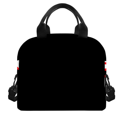 Dracula Fang Print Insulated Lunch Bag