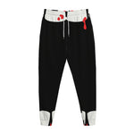 Dracula Fang Print Jogger Pants