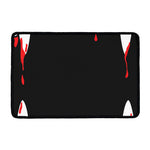 Dracula Fang Print Kitchen Mat