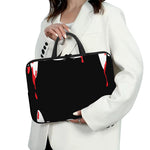 Dracula Fang Print Laptop Sleeve With Handle