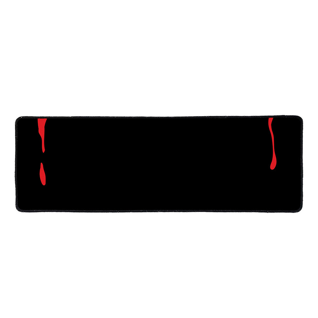 Dracula Fang Print Long Kitchen Mat