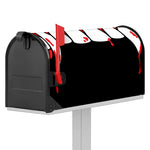 Dracula Fang Print Mailbox Cover