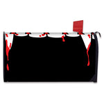 Dracula Fang Print Mailbox Cover