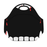 Dracula Fang Print Neoprene Lunch Bag