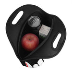 Dracula Fang Print Neoprene Lunch Bag